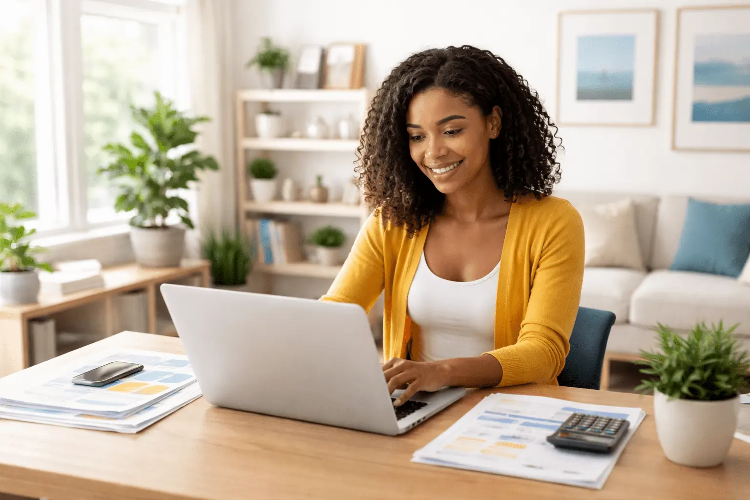 Educational financial guides and public program resources illustration